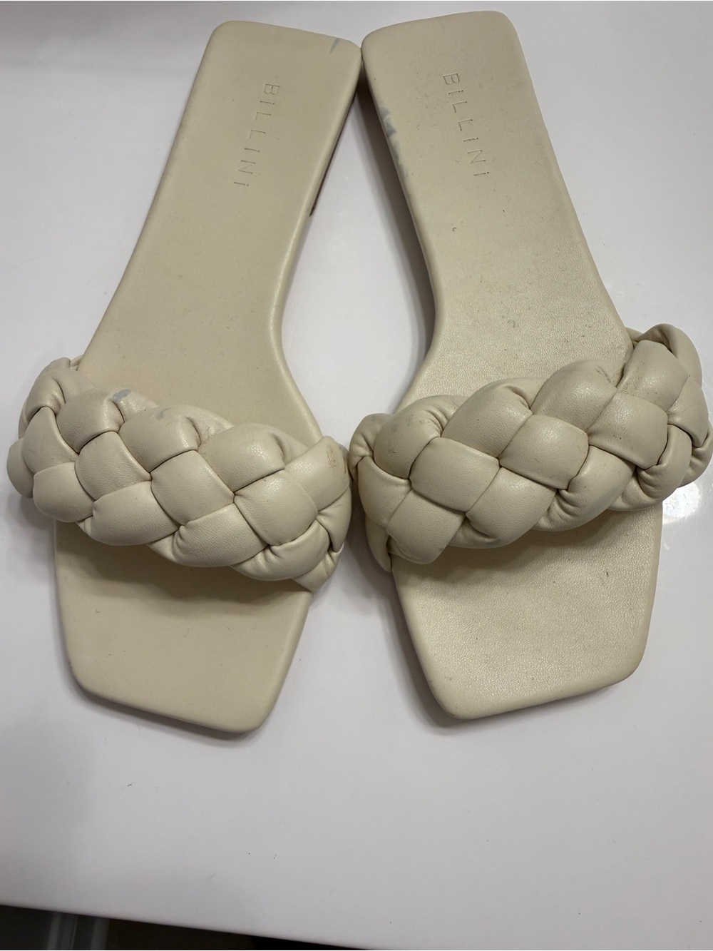 Billini Woven Slide Sandals